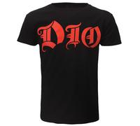 Dio Massive Logo T-Shirt - Kultiges Heavy Metal Merchandise M Schwarz