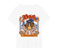 Dio - Sacred Heart White T-Shirt, Damen Große Größen, Weiß, 4X