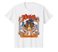 Dio - Sacred Heart White T-Shirt, Kinder, Weiß, 140