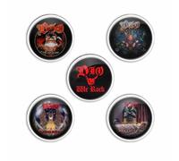 Razamataz Ansteckbutton-Set – Dio Strange Highways – 5 Stück