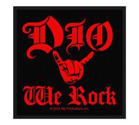 DIO - We Rock - Aufnäher / Patch