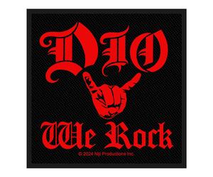 DIO - We Rock - Aufnäher / Patch