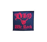 DIO - We Rock - Aufnäher - Patch - Lizensierter Band Merchandise Artikel von Halle15 Clothes