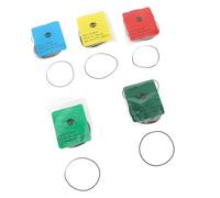 Dioche Ringe Uhrenrückseite 90-teiliges Set mit Wasserbeständigen O-Ringen für die Uhrenrückseite - Ersatzset für Uhrendichtungen aus Gummi für Uhrmacher und Reparaturbetriebe - Ideal Zum Abdichten