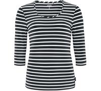 schneider sportswear Damen Leisure-3/4-Shirt DIONNEW-3/4-SHIRT granit/weiß 52 (4009675761175)