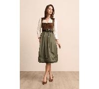 Dirndl ALMIRA - Krüger Collection - 70 cm - 111172-070-0705 Grünbraun - Gr. - 48