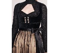 Dirndl ALUNA - Krüger Collection - 60 cm - 113264-060-0004 Schwarz - Gr. - 48