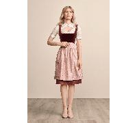 Dirndl AURELA - Krüger Madl - 60 cm - 412669-060-0090 Rot - Gr. - 30