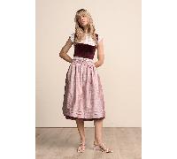 Dirndl AURELA - Krüger Madl - 70 cm - 412669-070-0090 Bordeaux/Bordeaux - Gr. - 36