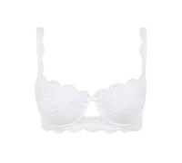 Nina von C. - Silver Edition Dekollete - Dirndl Push Up BH Weiß 80 C mit Bügel