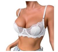 Dirndl BH Push Up BH Extrem Für Kleine Brüste Dirndl Sexy Body Damen Erotische BHS Body Damen BH Baumwolle Mit Bügel Dirndl BH Push Up Push Up BH BH Weiss Damen Weiß L