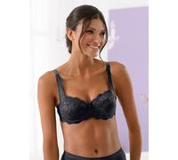 Dirndl-BH SUSA Gr. 75, Cup D, schwarz Damen BHs Trachtenwäsche (61507213-75)