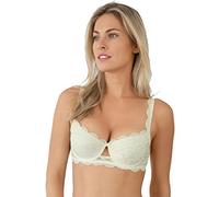 Nina von C. Dirndl Push-up-BH Silver Edition Dekolleté mit Bügel Creme 75 C