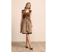 Dirndl CARLACIA - Krüger Madl - 60 cm - 416172-060-0007 Braun/Braun - Gr. - 38