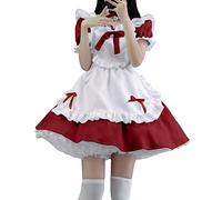 Dirndl Damen Trachtenrock Bayerisches Oktoberfest Kostüm Frauen Deutsch Traditionelle Outfits Karneval Halloween Kleid Bar Kellnerin Cosplay Bier Mädchen Fancy Dress Maid Plaid Dirndlkleid