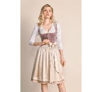Dirndl DENA - Krüger Madl - 60 cm - 415568-060-0033 Rose - Gr. - 36
