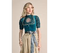Dirndl DENA - Krüger Madl - 60 cm - 415568-060-0055 Türkis - Gr. - 42