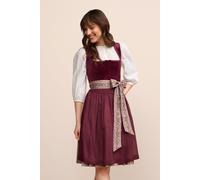 Dirndl ELAINA - Krüger Collection - 60 cm - 116869-060-0090 Bordeaux/Bordeaux - Gr. - 42
