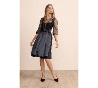 Dirndl GLORINA - Krüger Madl - 60 cm - 413272-060-0004 Schwarz/Schwarz - Gr. - 46
