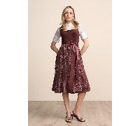Dirndl HEMKE - Krüger Collection - 70 cm - 113170-070-0090 Bordeaux/Bordeaux - Gr. - 50