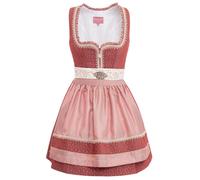 Dirndl KRÜGER "Minidirndl 417567-050", Damen, Gr. 38, EURO, rosa, Obermaterial: 55% Polyester PES. 45% Baumwolle CO., Kleider (88370547-38) rosa
