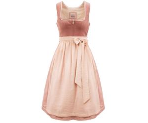 Dirndl MARJO "Dirndl LANGENSTEIN", Damen, Gr. 32, EURO, rosa (blush), Obermaterial: 60% Polyester PES. 40% Viskose CV., Kleider (29821413-32) blush