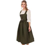 Dirndl MARJO "Dirndl MEDLINGEN", Damen, Gr. 38, EURO, grün (oliv), Obermaterial: 58% Polyester PES. 42% Baumwolle CO., Kleider (62820006-38) oliv