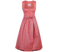 Dirndl MARJO "Dirndl WACKERSBERG", Damen, Gr. 44, EURO, rot (koralle), Obermaterial: 60% Polyester PES. 40% Viskose CV., Kleider (56050262-44) koralle
