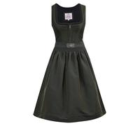 Dirndl MARJO "Mididirndl ESCHAU", Damen, Gr. 36, EURO, grün (moos), Obermaterial: 60% Polyester PES. 40% Viskose CV., Kleider (40704216-36) moos