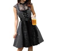 Dirndl Midi Damen, Oktoberfest Damen Outfit Dirndl 2 Teilig Inkl. Kleid Elegant Damen Festlich, Und Dirndlschürzen. Trachtenkleid Modern Dirndlkleid Für Besondere Trachtenmode Für Anlässe