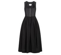 Dirndl NÜBLER "Dirndl lang Saskia", Damen, Gr. 50, EURO, schwarz, Obermaterial: 100% Viskose CV., Kleider (54590114-50) schwarz