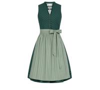 Dirndl NÜBLER "Dirndl Midi Frieda", Damen, Gr. 36, EURO, grün, Obermaterial: 100% Baumwolle CO., Kleider (24105663-36) grün