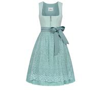 Dirndl NÜBLER "Dirndl midi Gundi", Damen, Gr. 42, EURO, blau, Obermaterial: 100% Polyester PES., Kleider (59558738-42) blau
