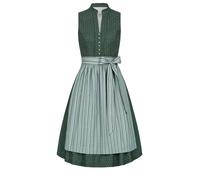 Dirndl NÜBLER "Dirndl Midi Jette", Damen, Gr. 40, EURO, grün, Obermaterial: 100% Baumwolle CO., Kleider (91136449-40) grün