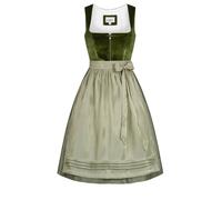 Dirndl NÜBLER "Dirndl Midi Kamila", Damen, Gr. 44, EURO, grün, Obermaterial: 100% Polyester PES., Kleider (89865517-44) grün