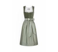 Dirndl NÜBLER "Dirndl midi Kira", Damen, Gr. 42, EURO, grün, Obermaterial: 100% Polyester PES., Kleider (27488504-42) grün