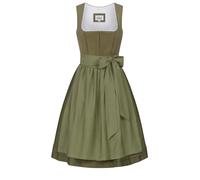 Dirndl NÜBLER "Dirndl midi Luise", Damen, Gr. 46, EURO, grün, Obermaterial: 100% Polyester PES., Kleider (62133629-46) grün