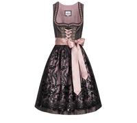 Dirndl NÜBLER "Dirndl midi Selina", Damen, Gr. 40, EURO, schwarz, Obermaterial: 100% Polyester PES., Kleider (77659826-40) schwarz