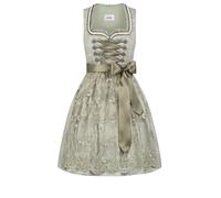Dirndl NÜBLER "Dirndl mini Vivian", Damen, Gr. 40, EURO, grün, Obermaterial: 100% Polyester PES., Kleider (89571259-40) grün