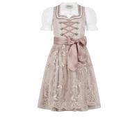 Dirndl NÜBLER "Kinderdirndl 3-teilig Stelle", Mädchen, Gr. 164, EURO, rosa, Obermaterial: 100% Polyester PES., Kleider (68817468-164) rosa