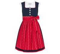 Dirndl NÜBLER "Kinderdirndl Fabia", Mädchen, Gr. 140, EURO, blau, Obermaterial: 100% Baumwolle CO., Kleider (83611433-140) blau