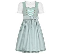 Dirndl NÜBLER "Kinderdirndl Gabrina", Mädchen, Gr. 140, EURO, grün, Obermaterial: 100% Polyester PES., Kleider (41779137-140) grün