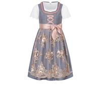 Dirndl NÜBLER "Kinderdirndl Gerhild", Mädchen, Gr. 164, EURO, blau, Obermaterial: 100% Polyester PES., Kleider (77133553-164) blau