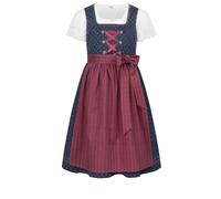 Dirndl NÜBLER "Kinderdirndl Gesr", Mädchen, Gr. 164, EURO, blau, Obermaterial: 100% Baumwolle CO., Kleider (60952607-164) blau