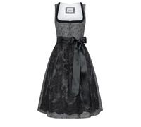Dirndl NÜBLER "Midi Dirndl Leo", Damen, Gr. 36, EURO, silber, Obermaterial: 100% Viskose CV., Kleider (57377304-36) silber