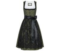 Dirndl NÜBLER "Midi Dirndl Leo", Damen, Gr. 38, EURO, grün, Obermaterial: 100% Viskose CV., Kleider (68337545-38) grün