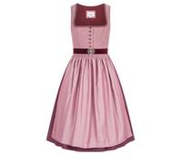 Dirndl NÜBLER "Midi Dirndl Lohe", Damen, Gr. 42, EURO, lila (beere), Obermaterial: 100% Polyester PES., Kleider (82472108-42) beere