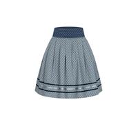 Dirndl NÜBLER "Trachtenrock Giulia", Damen, Gr. 40, EURO, blau, Obermaterial: 100% Baumwolle CO., Kleider (17709061-40) blau