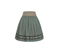 Dirndl NÜBLER "Trachtenrock Giulia", Damen, Gr. 40, EURO, grün, Obermaterial: 100% Baumwolle CO., Kleider (76353658-40) grün