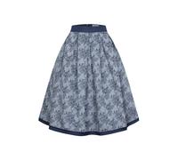 Dirndl NÜBLER "Trachtenrock Leni", Damen, Gr. 40, EURO, blau, Obermaterial: 100% Viskose CV., Kleider (53748654-40) blau